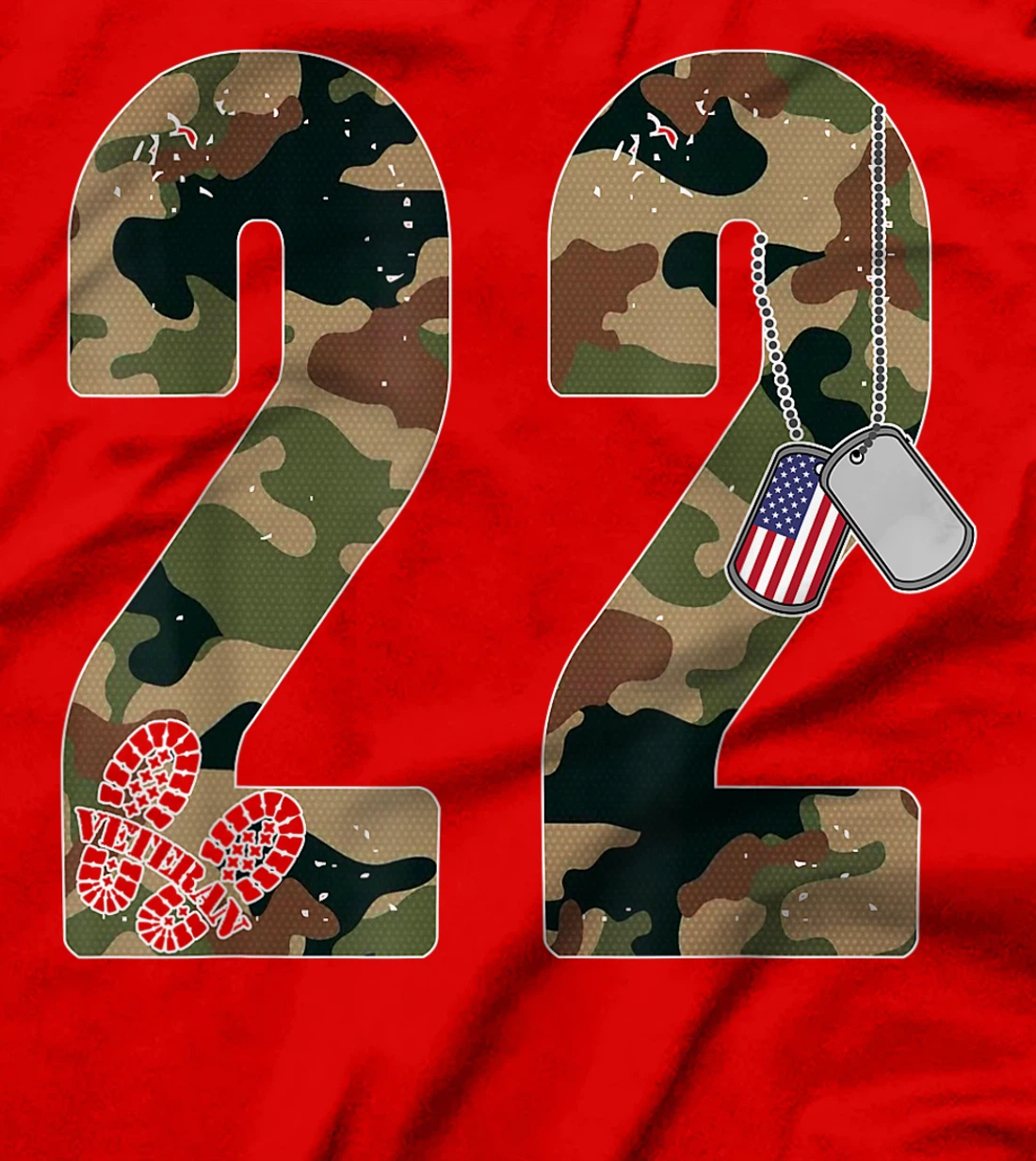 22 A Day Veteran Lives Matter Suicide Awareness Gifts Idea T-Shirt