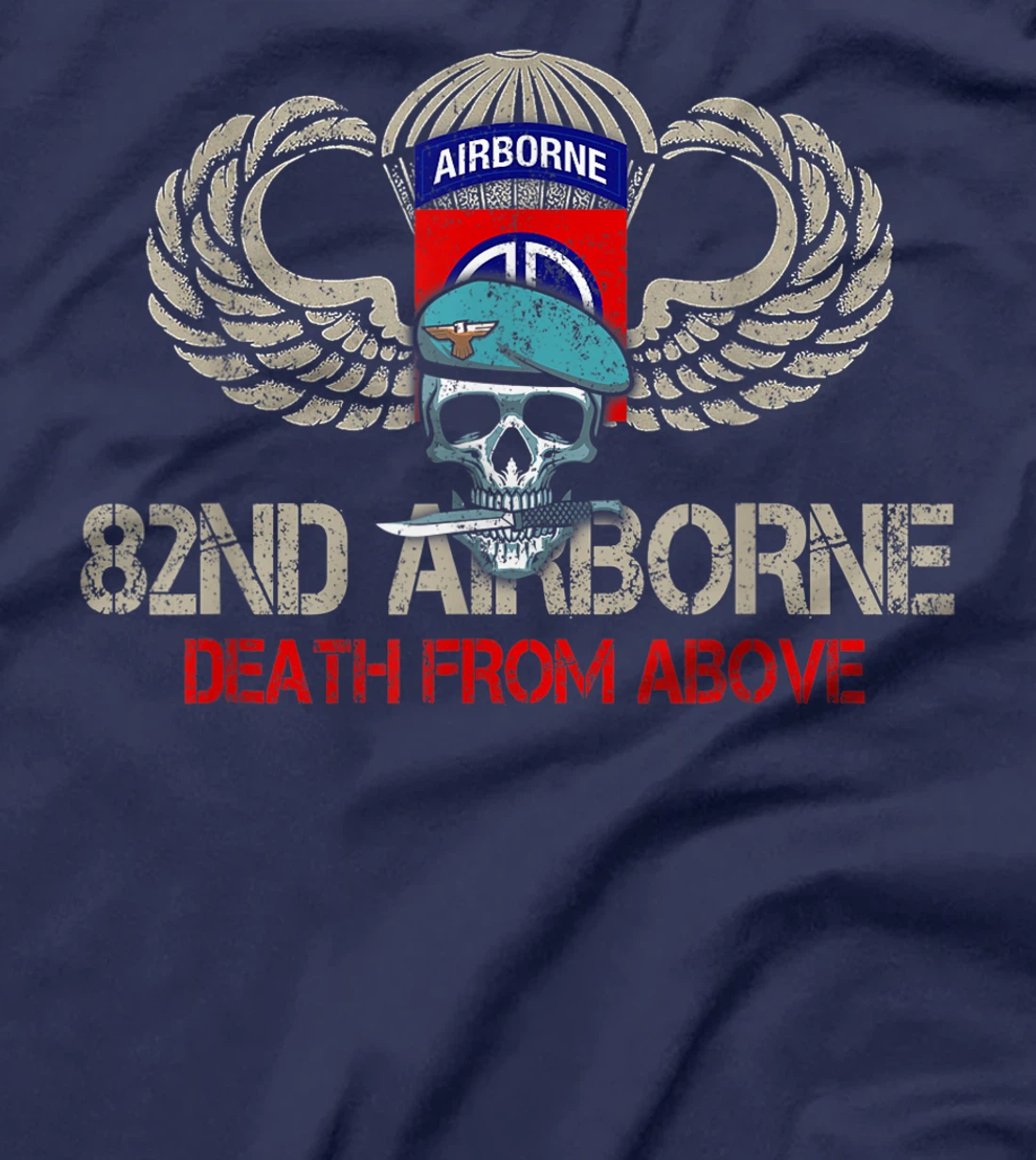 Death From Above 82nd Airborne Division Tshirt, Veterans Day T-Shirt