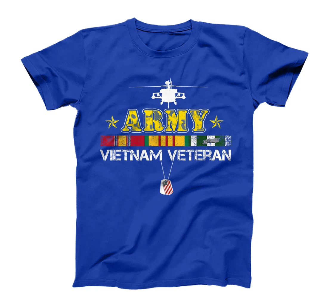 Mens Army Vietnam Veteran Gift Vietnam War Vet T-Shirt