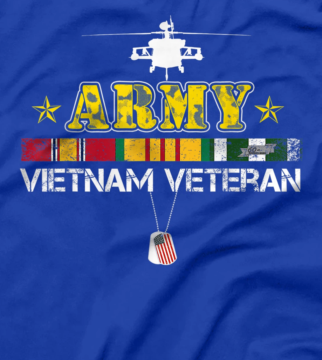 Mens Army Vietnam Veteran Gift Vietnam War Vet T-Shirt