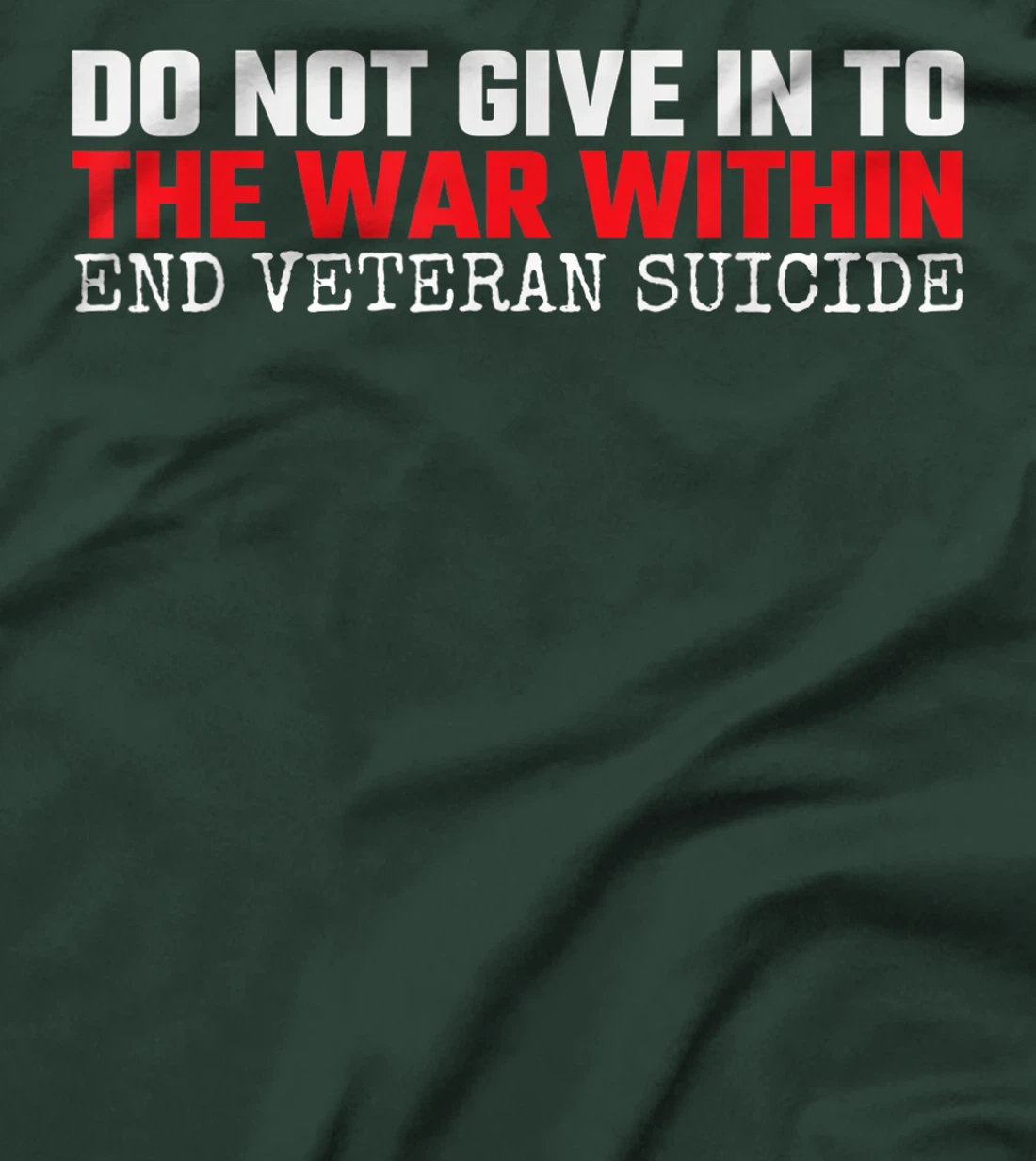 Veteran Suicide Awareness 22 Military Suicide PTSD T-Shirt