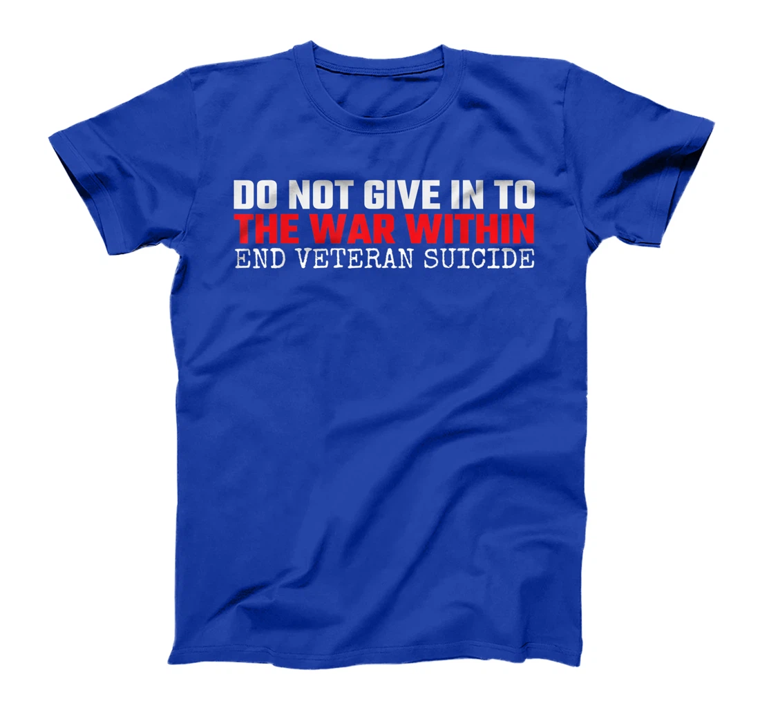 Veteran Suicide Awareness 22 Military Suicide PTSD T-Shirt