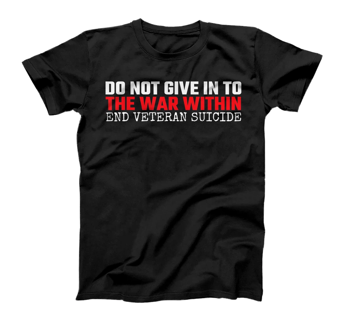 Veteran Suicide Awareness 22 Military Suicide PTSD T-Shirt