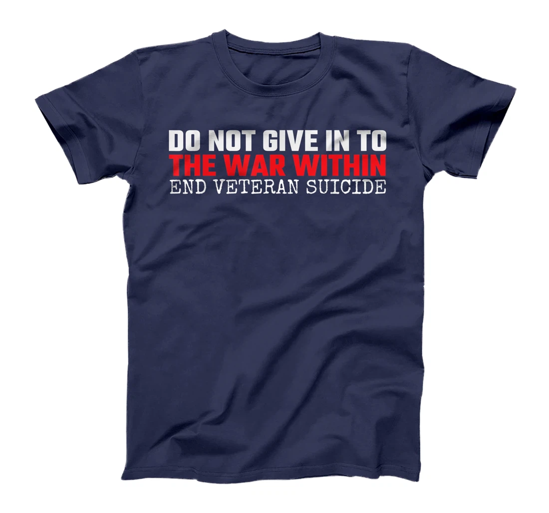 Veteran Suicide Awareness 22 Military Suicide PTSD T-Shirt