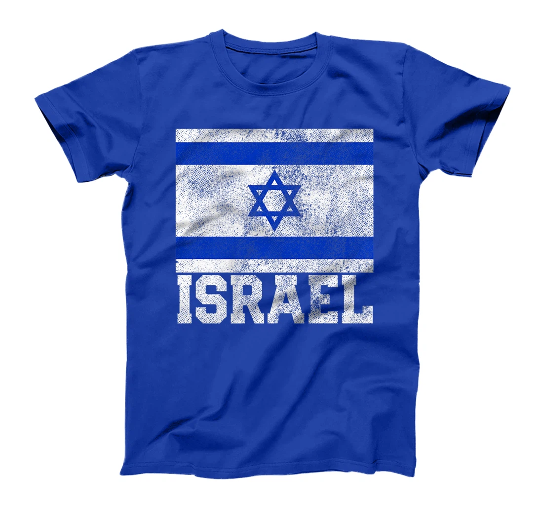 Womens Israel Israeli Flag Family Pride Country Vintage Men Women T-Shirt