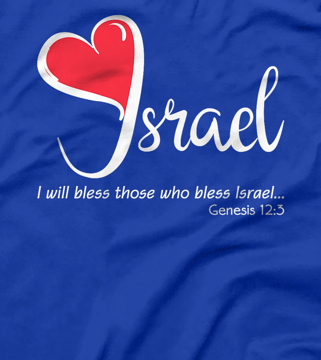 Love ISRAEL, Support ,Protect, Love, Heart, Bless Premium T-Shirt
