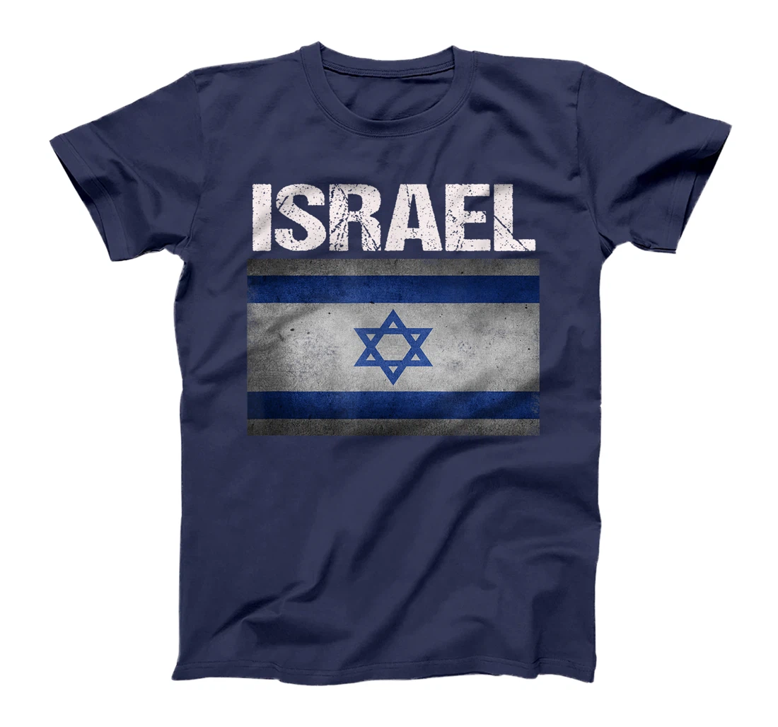 Israel Flag T-Shirt Distressed Israel Soccer Jersey