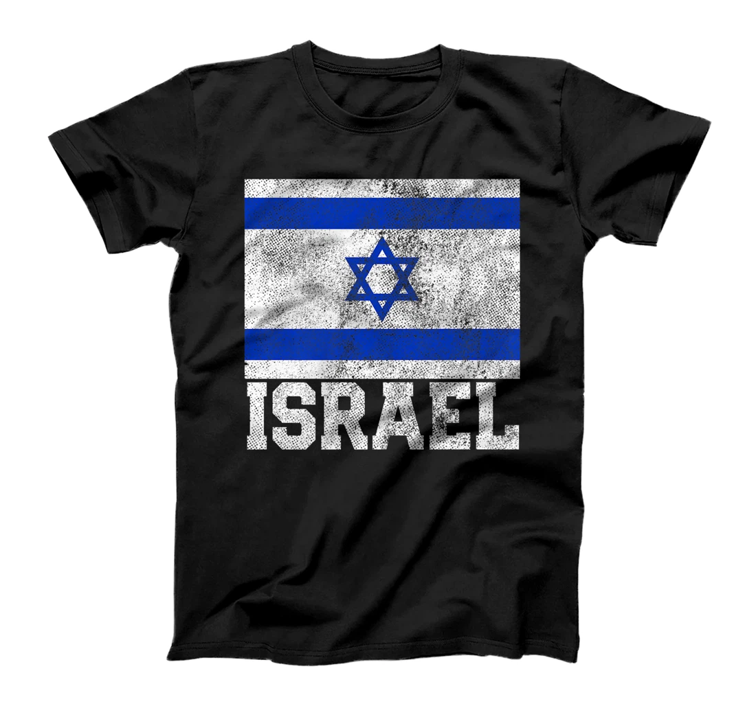 Womens Israel Israeli Flag Family Pride Country Vintage Men Women T-Shirt