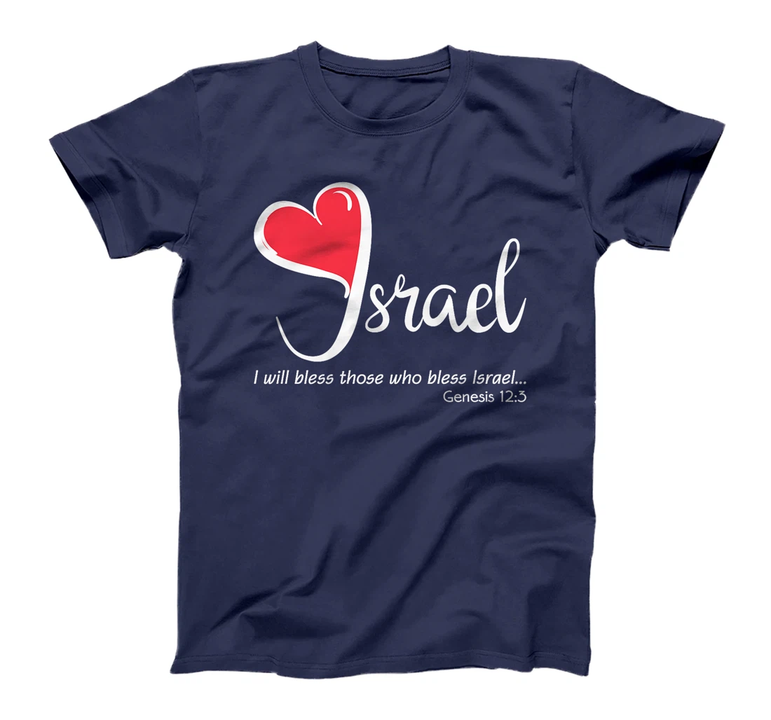 Love ISRAEL, Support ,Protect, Love, Heart, Bless Premium T-Shirt