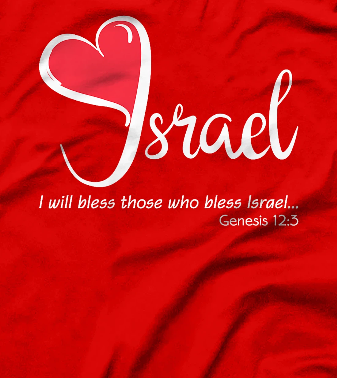 Love ISRAEL, Support ,Protect, Love, Heart, Bless Premium T-Shirt