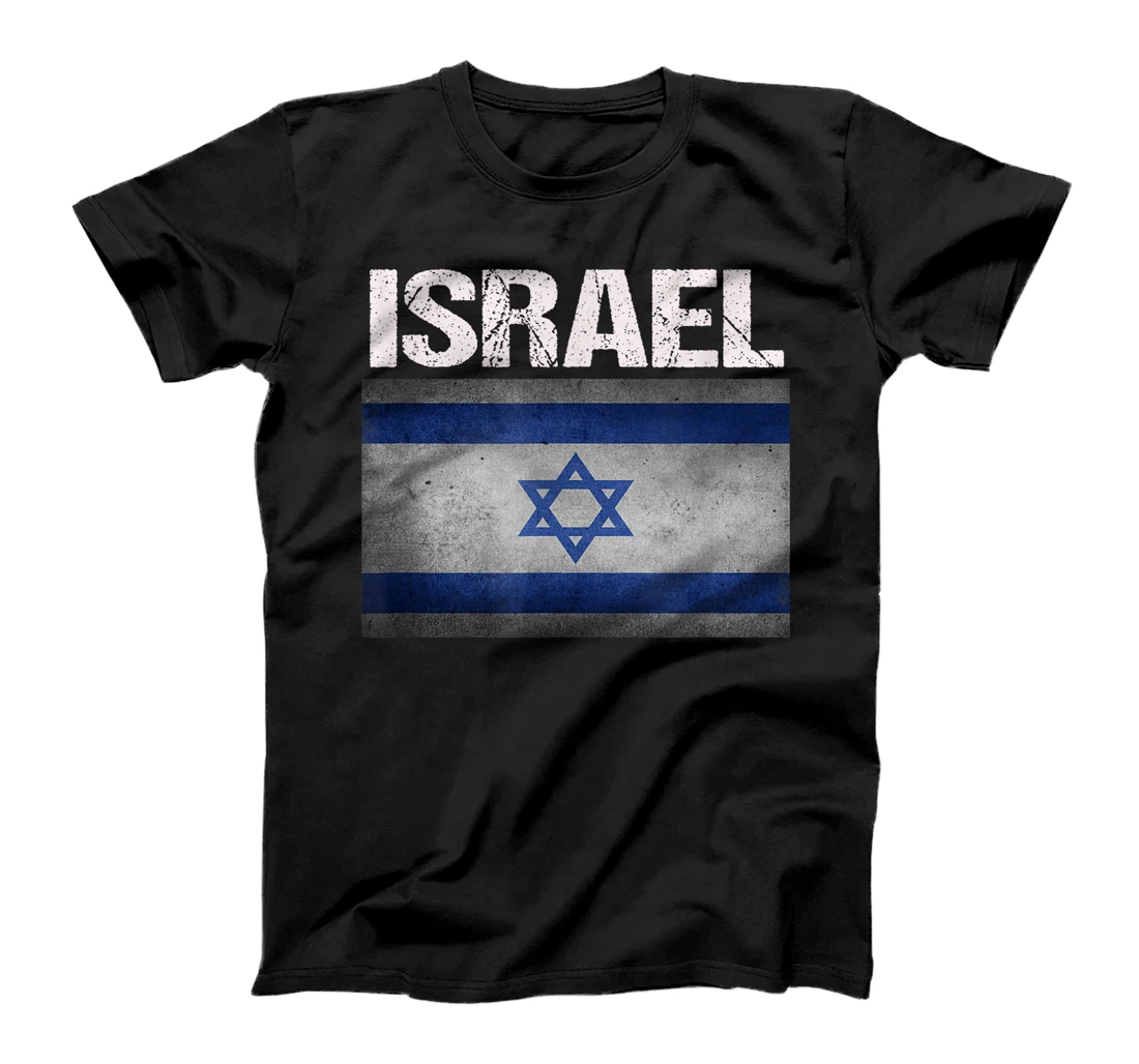 Israel Flag T-Shirt Distressed Israel Soccer Jersey