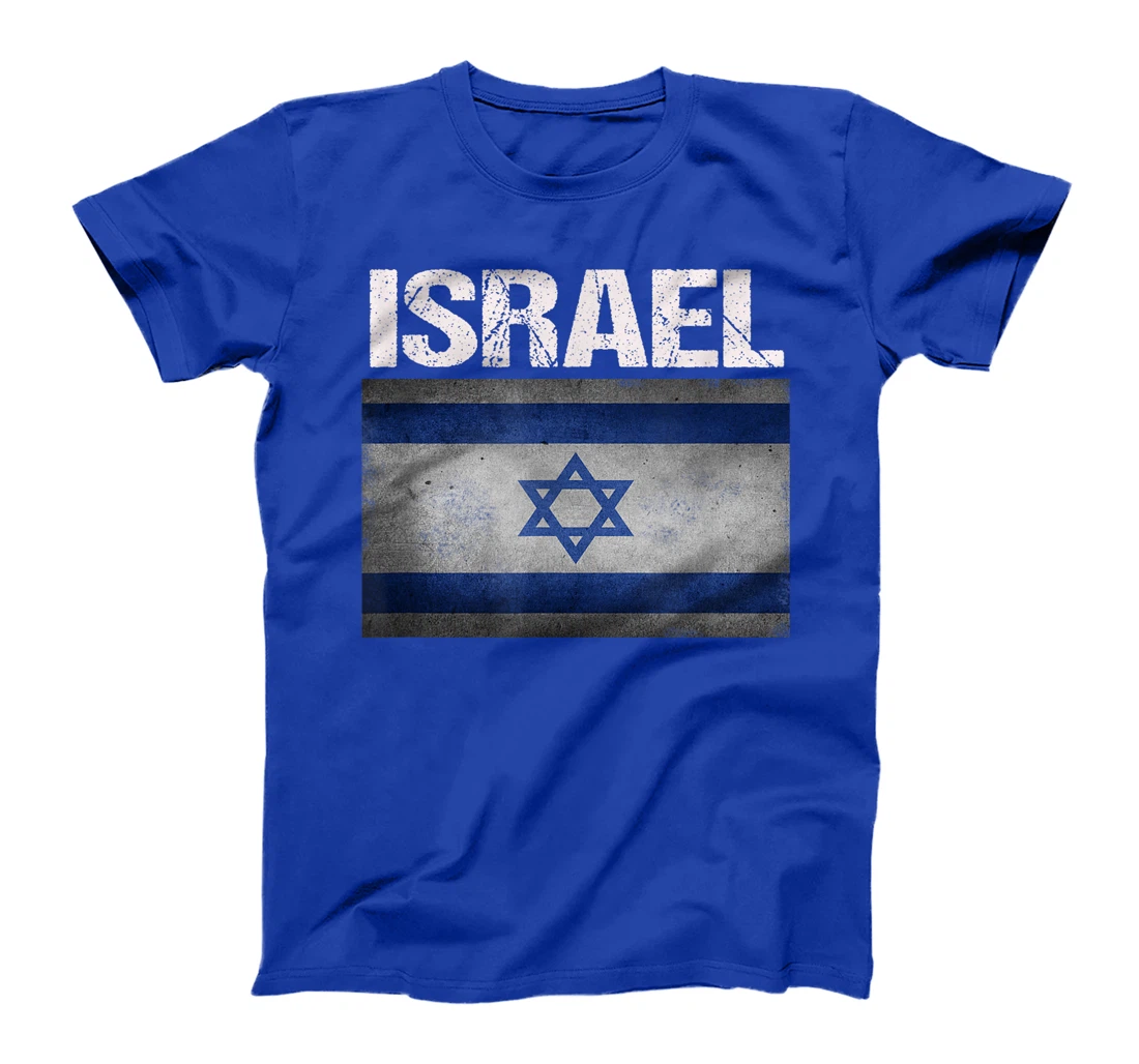Israel Flag T-Shirt Distressed Israel Soccer Jersey