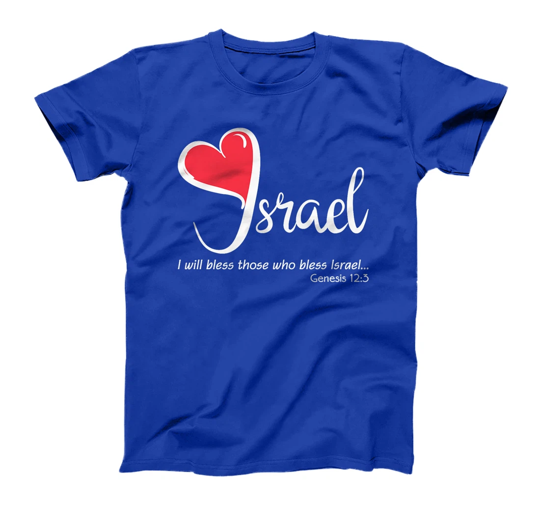 Love ISRAEL, Support ,Protect, Love, Heart, Bless Premium T-Shirt