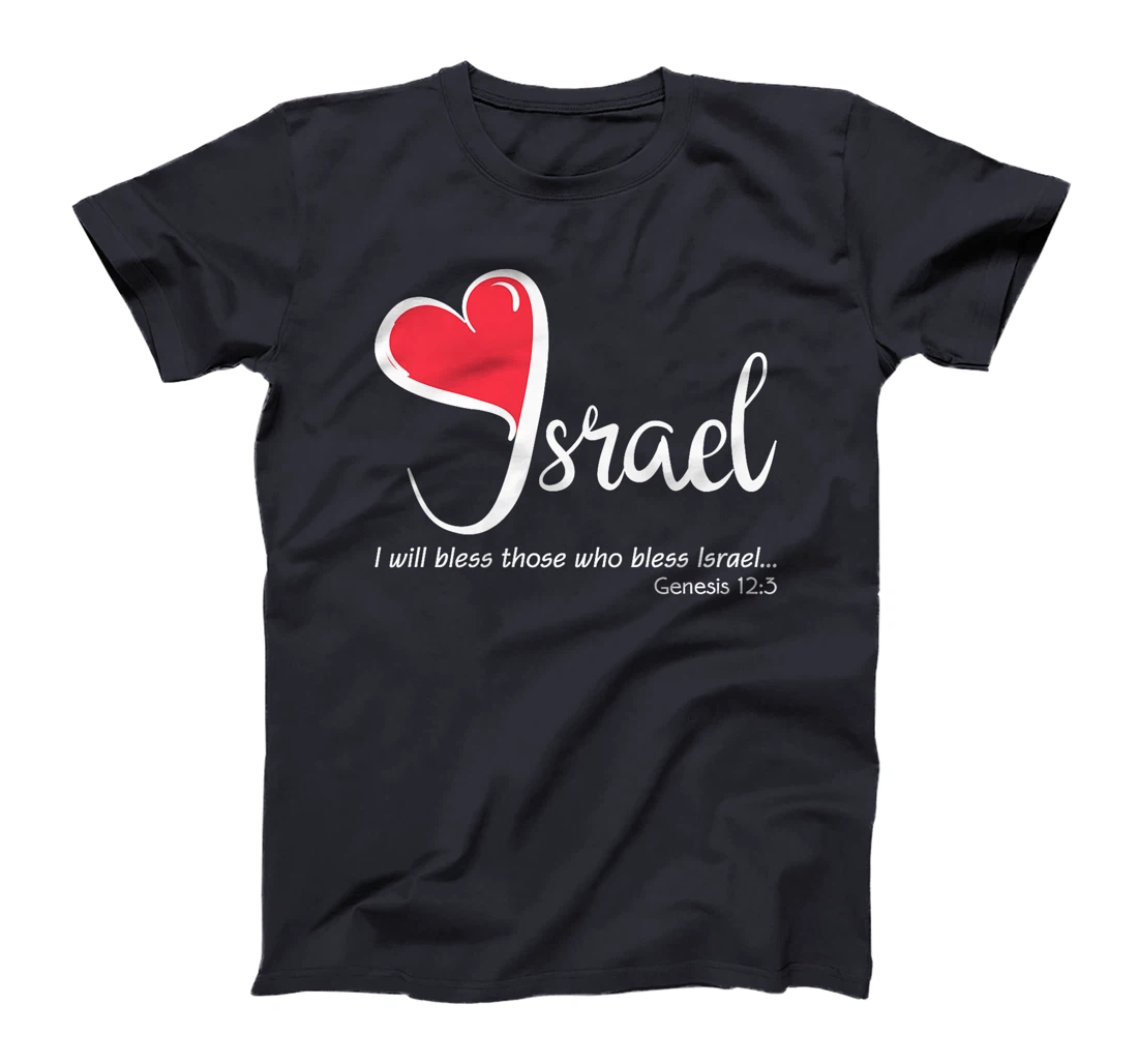 Love ISRAEL, Support ,Protect, Love, Heart, Bless Premium T-Shirt