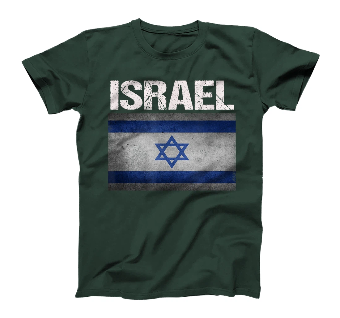 Israel Flag T-Shirt Distressed Israel Soccer Jersey