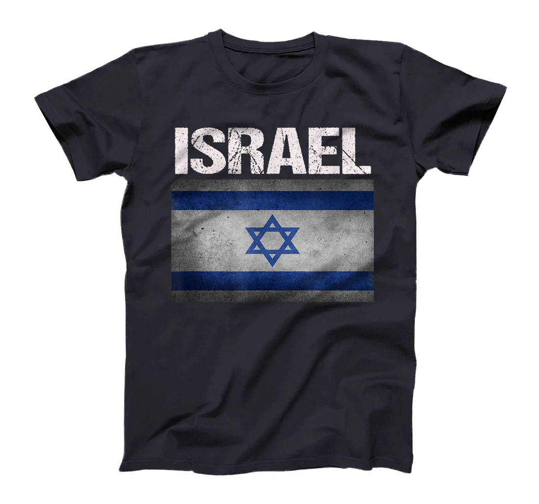 Israel Flag T-Shirt Distressed Israel Soccer Jersey