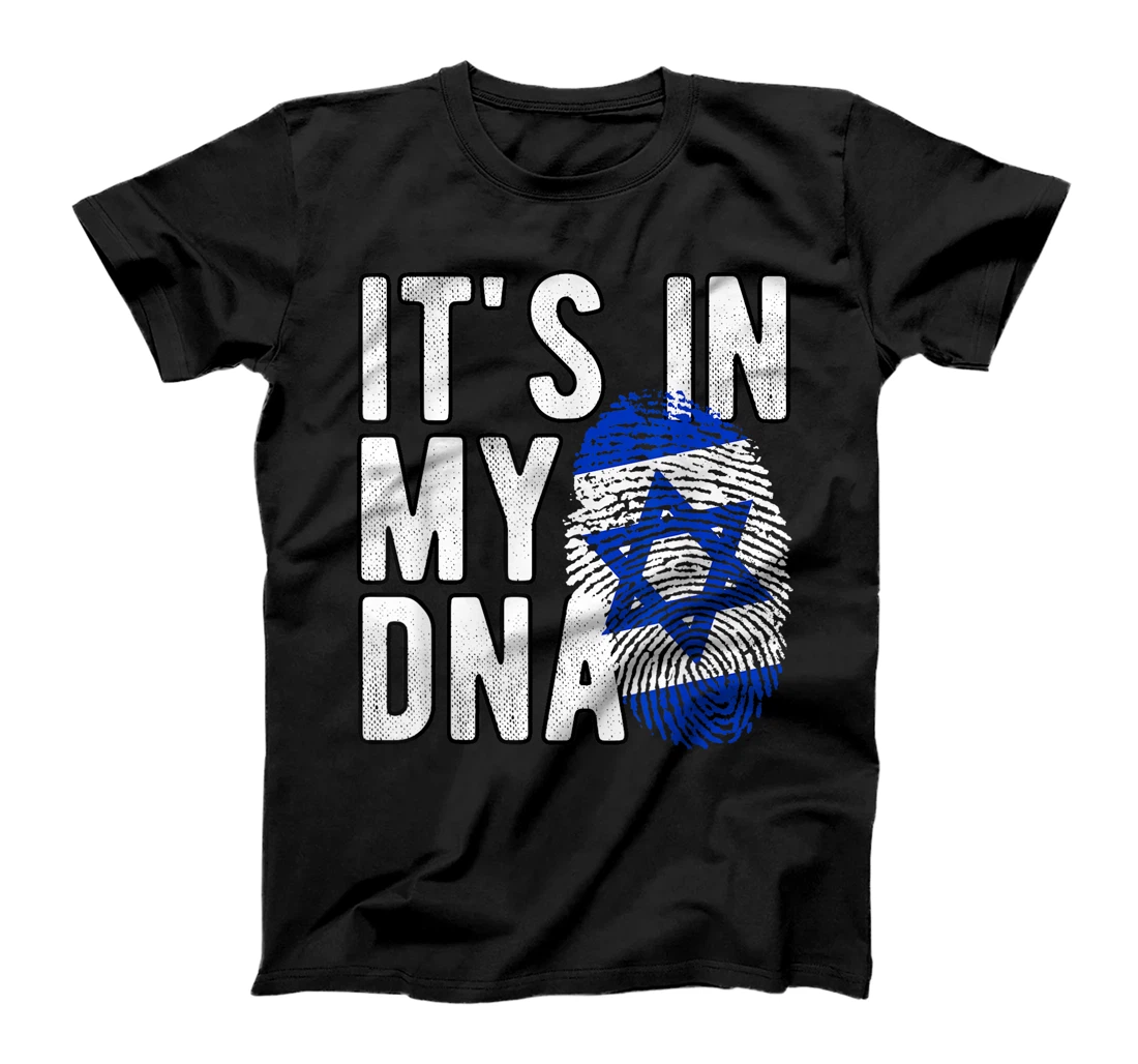 It's In My DNA Israel Flag Jewish I Stand With Israel T-Shirt