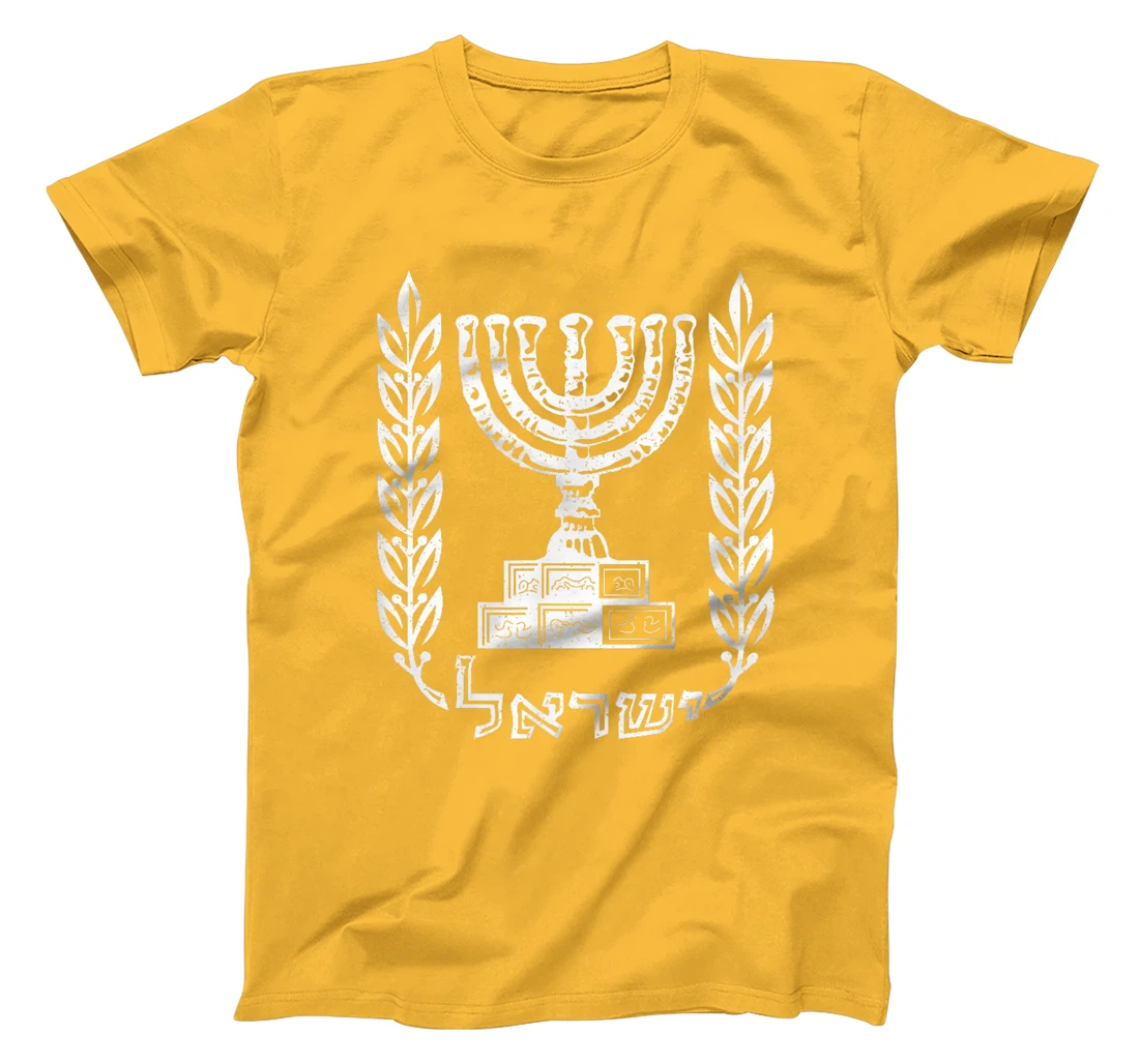 ISRAEL COAT OF ARMS ISRAELI FLAG EMBLEM SYMBOL T-Shirt