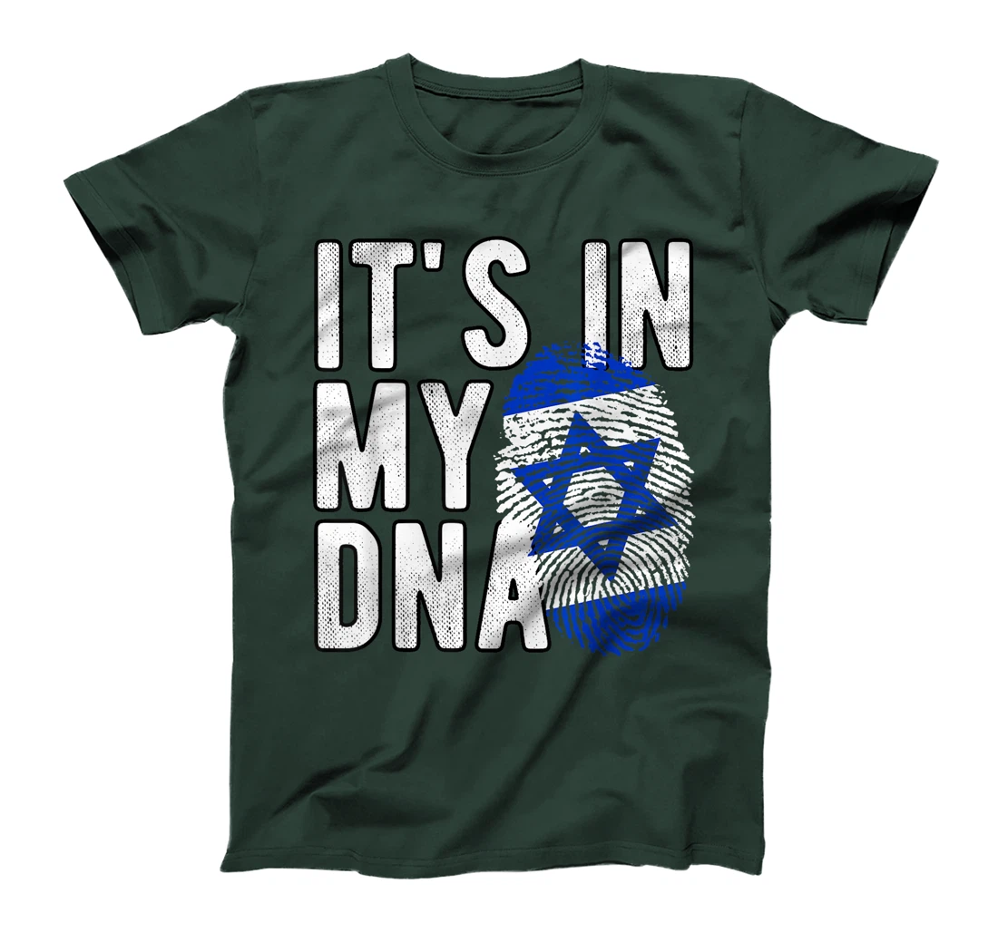 It's In My DNA Israel Flag Jewish I Stand With Israel T-Shirt