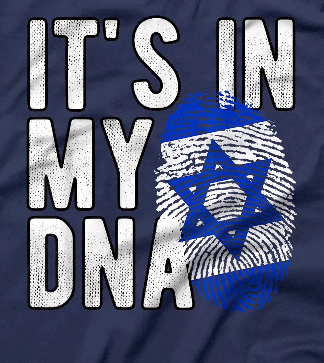 It's In My DNA Israel Flag Jewish I Stand With Israel T-Shirt