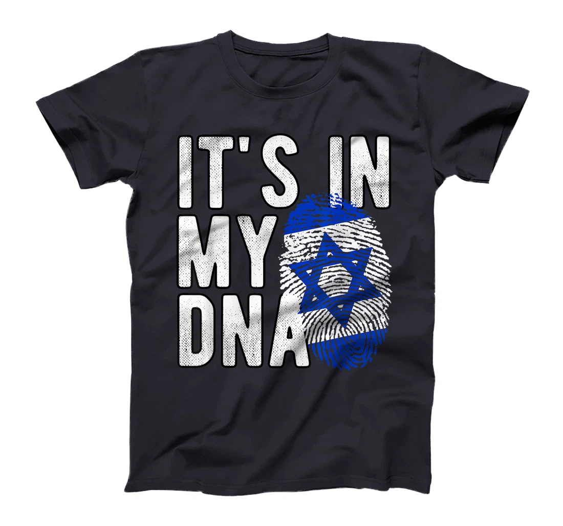 It's In My DNA Israel Flag Jewish I Stand With Israel T-Shirt