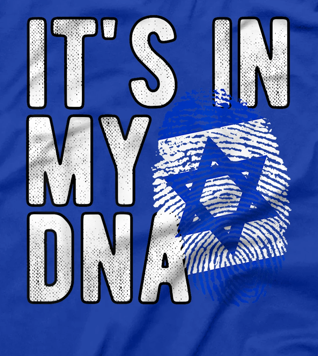It's In My DNA Israel Flag Jewish I Stand With Israel T-Shirt