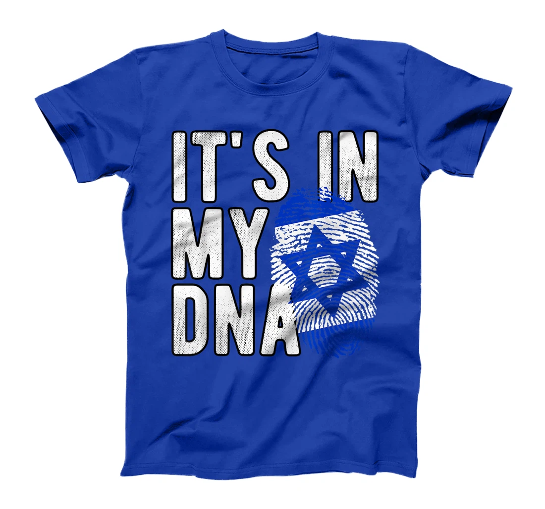 It's In My DNA Israel Flag Jewish I Stand With Israel T-Shirt