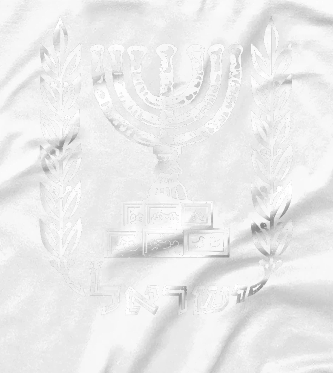 ISRAEL COAT OF ARMS ISRAELI FLAG EMBLEM SYMBOL T-Shirt