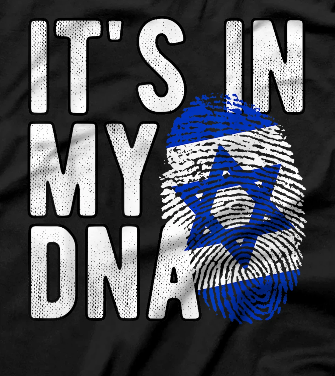 It's In My DNA Israel Flag Jewish I Stand With Israel T-Shirt