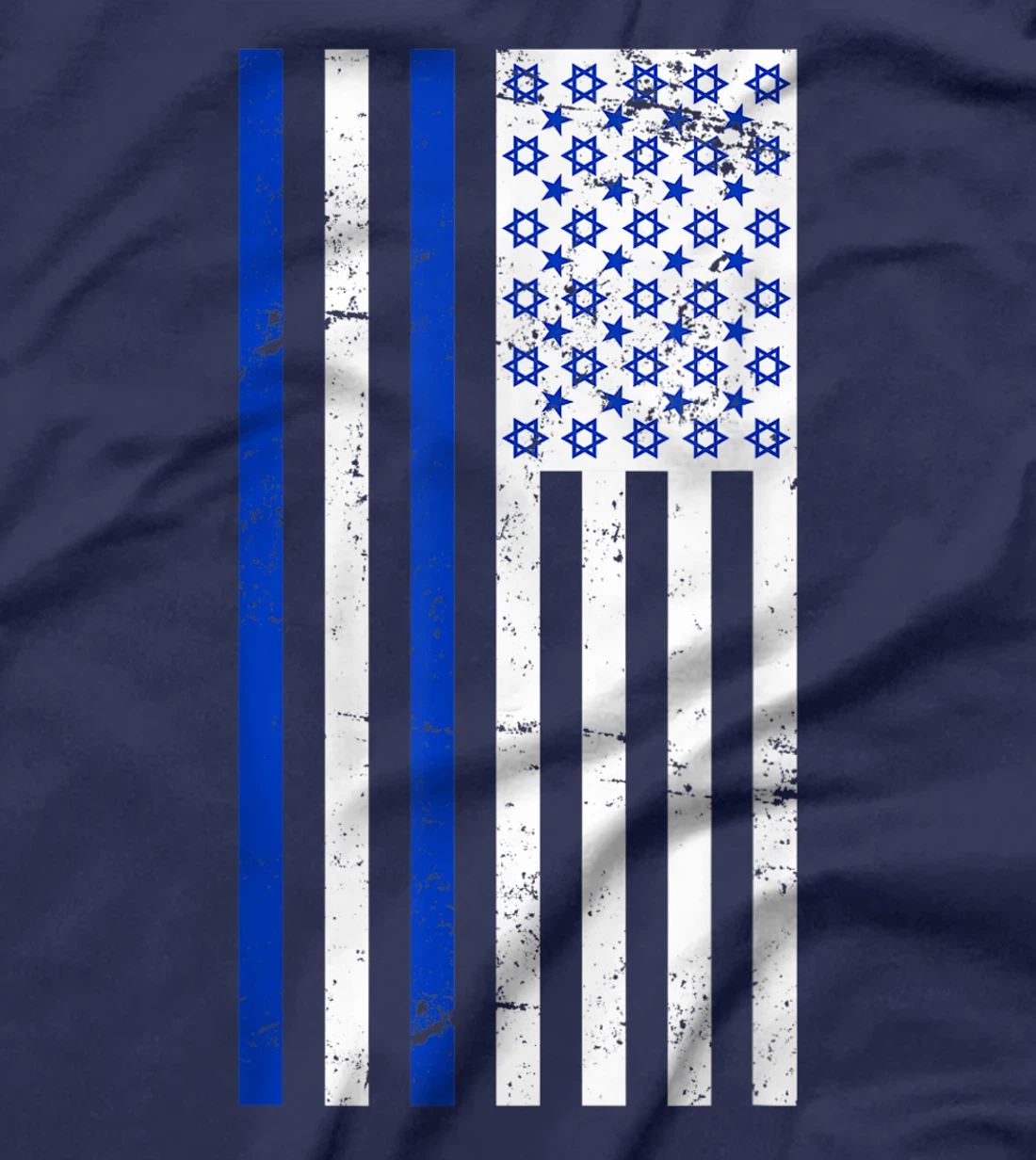 US Flag American Israel T-Shirt