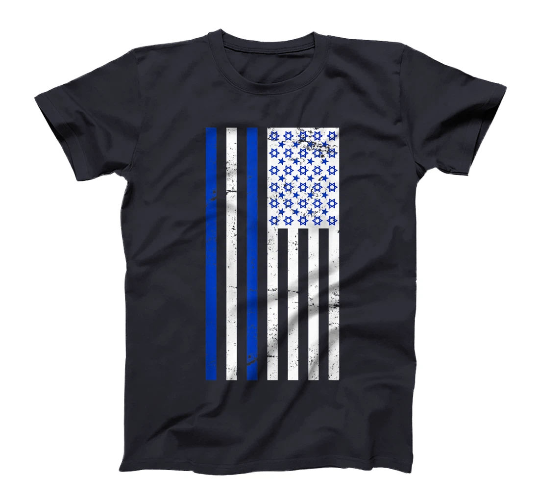 US Flag American Israel T-Shirt