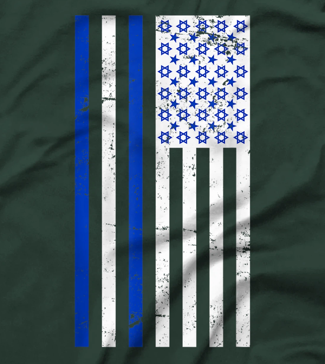 US Flag American Israel T-Shirt