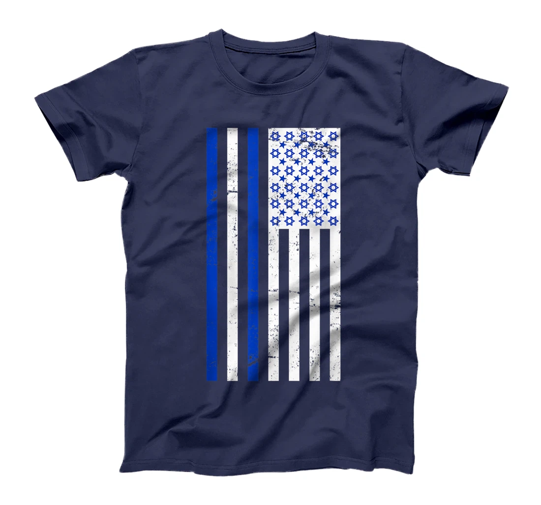 US Flag American Israel T-Shirt