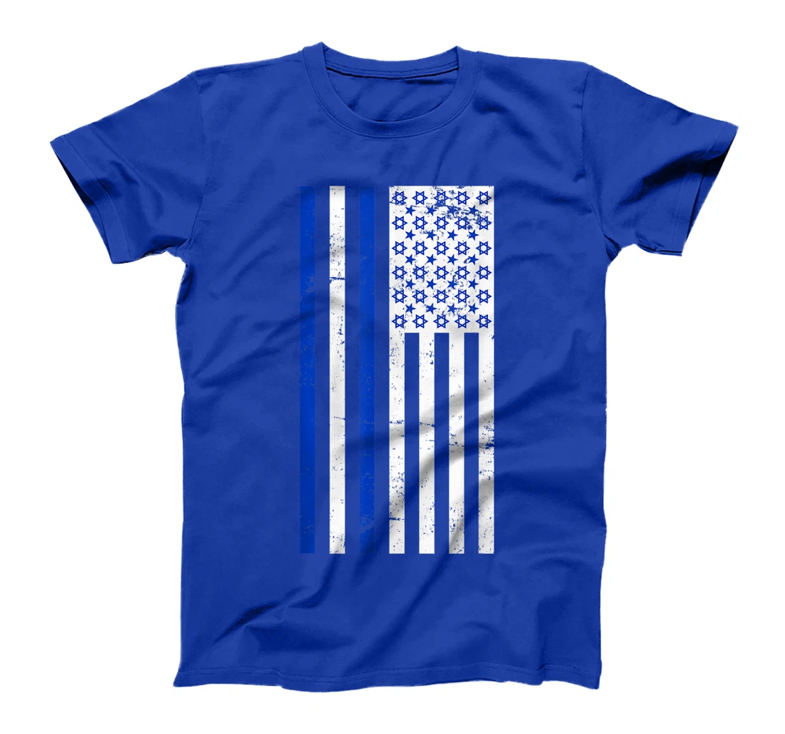 US Flag American Israel T-Shirt