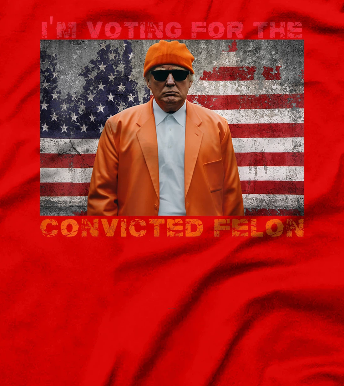 Trump 2024 Convicted Felon I'm Voting Convicted Felon 2024 T-Shirt