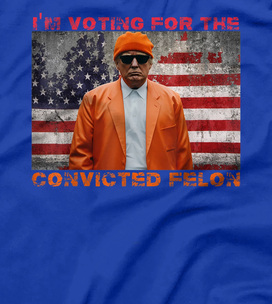 Trump 2024 Convicted Felon I'm Voting Convicted Felon 2024 T-Shirt