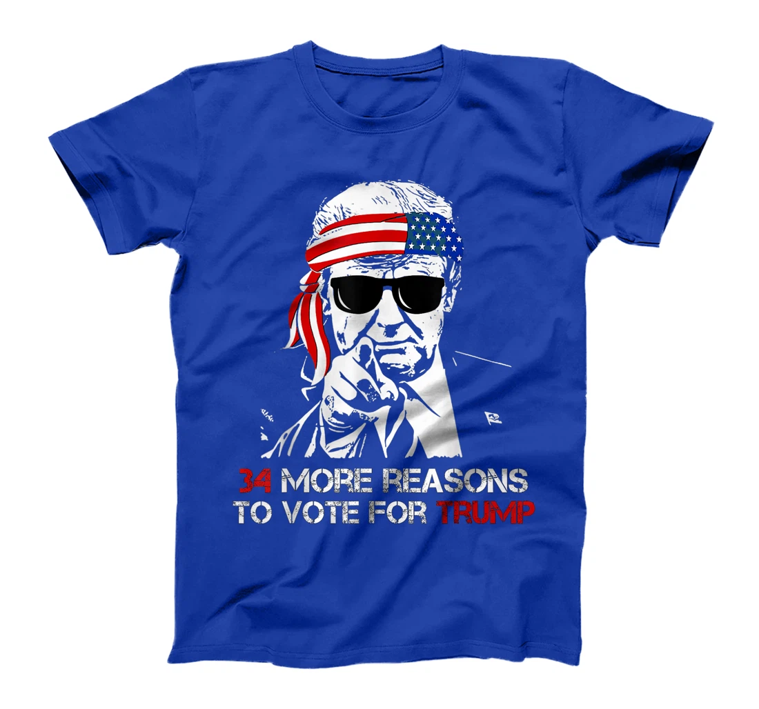 Trump, 34 More Reasons To Vote For Trump T-Shirt