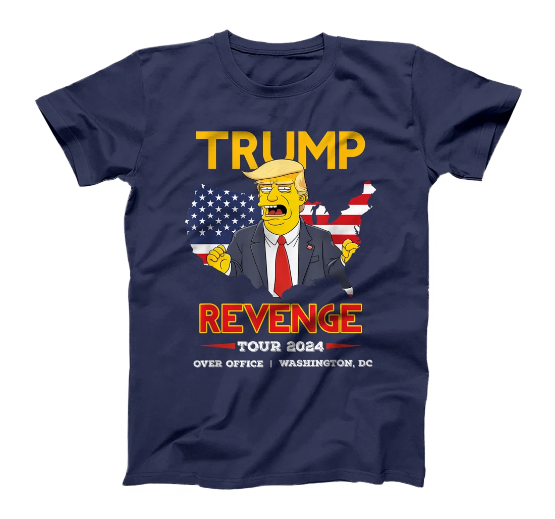 Trump Revenge Tour 2024 Trump President Election Campaign T-Shirt