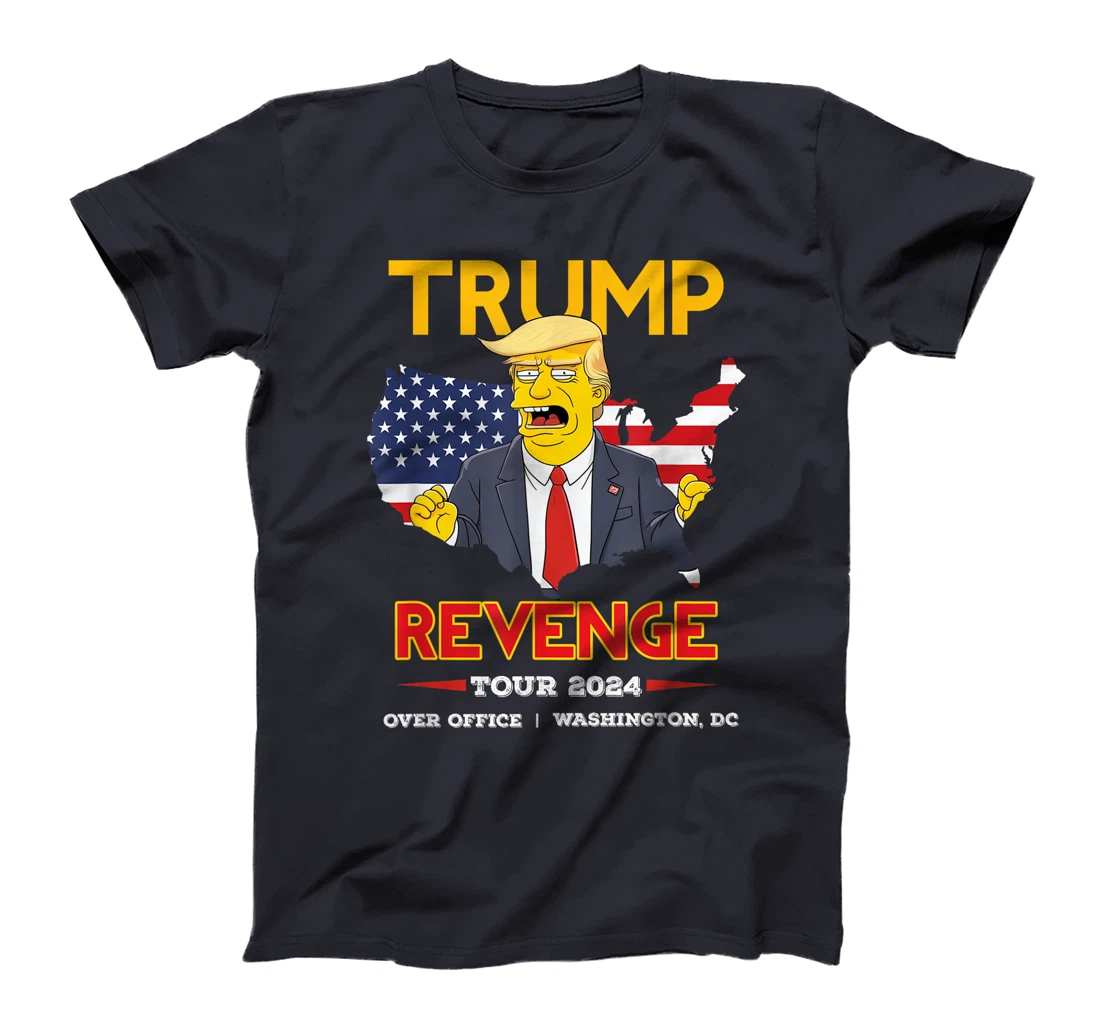 Trump Revenge Tour 2024 Trump President Election Campaign T-Shirt