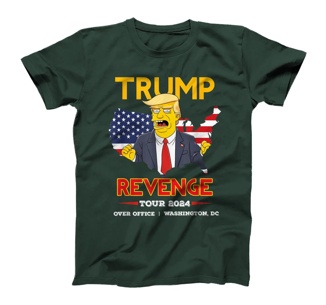 Trump Revenge Tour 2024 Trump President Election Campaign T-Shirt