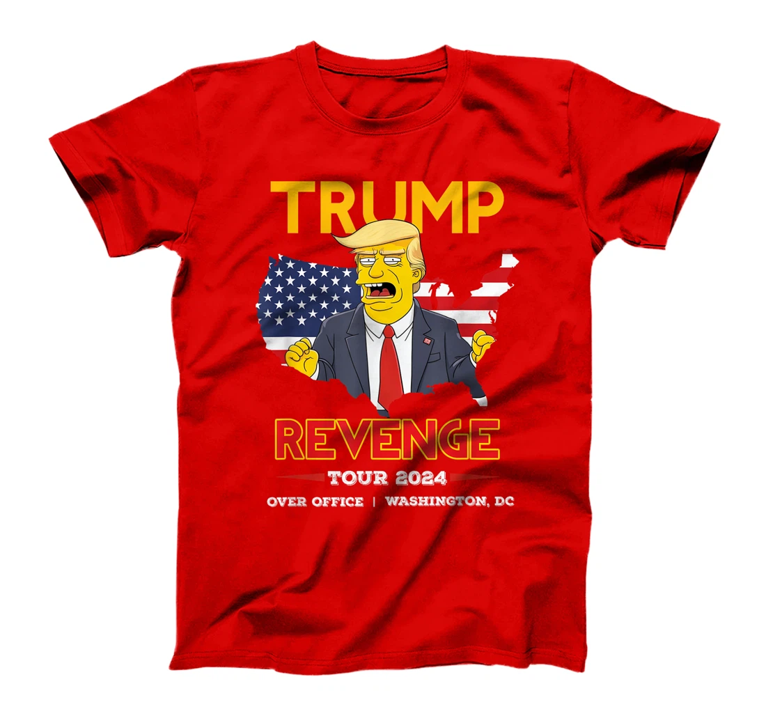 Trump Revenge Tour 2024 Trump President Election Campaign T-Shirt