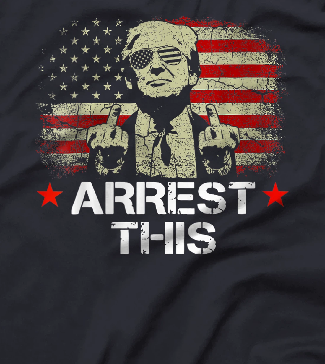 Womens Trump Arrest This Funny Trump 2024 Convicted Felon T-Shirt