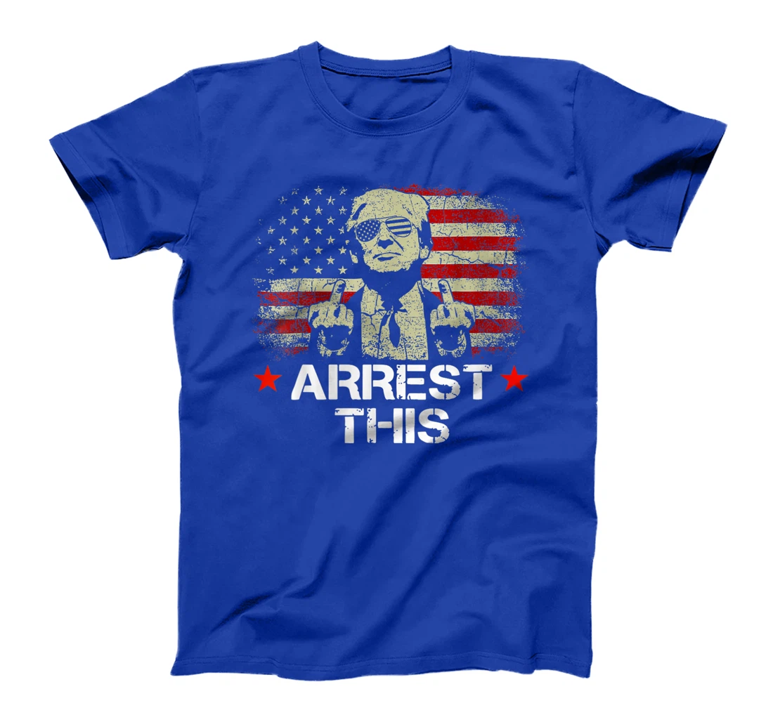 Womens Trump Arrest This Funny Trump 2024 Convicted Felon T-Shirt