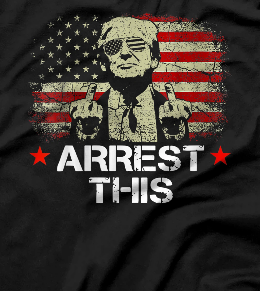 Womens Trump Arrest This Funny Trump 2024 Convicted Felon T-Shirt