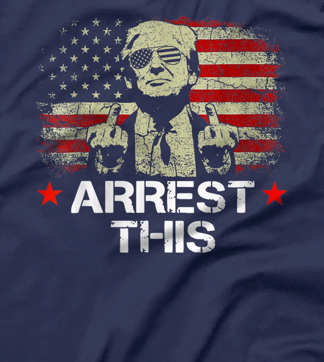 Womens Trump Arrest This Funny Trump 2024 Convicted Felon T-Shirt