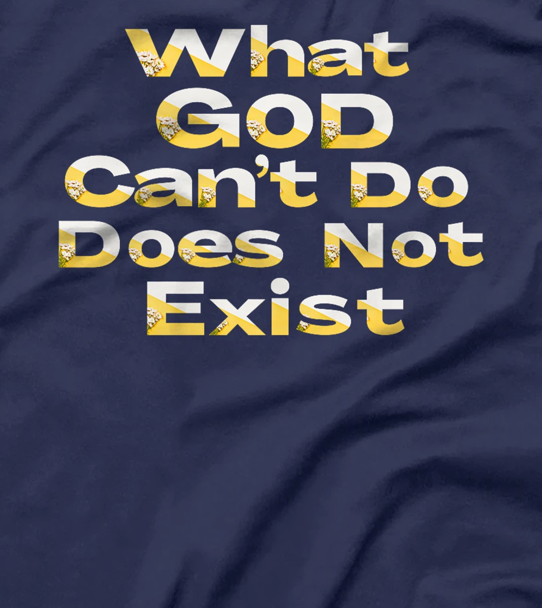 What God Cannot Do Does Not Exist - NPSSD Morning prayer Premium T-Shirt