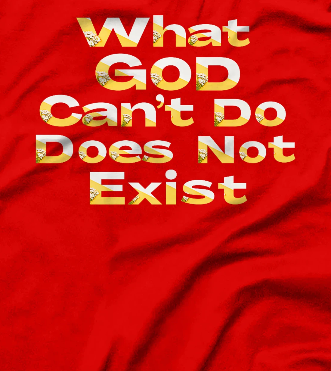 What God Cannot Do Does Not Exist - NPSSD Morning prayer Premium T-Shirt