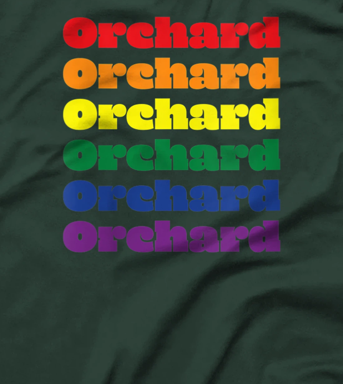 Womens Orchard Texas LGBTQ Gay Pride Month Rainbow Solidarity T-Shirt