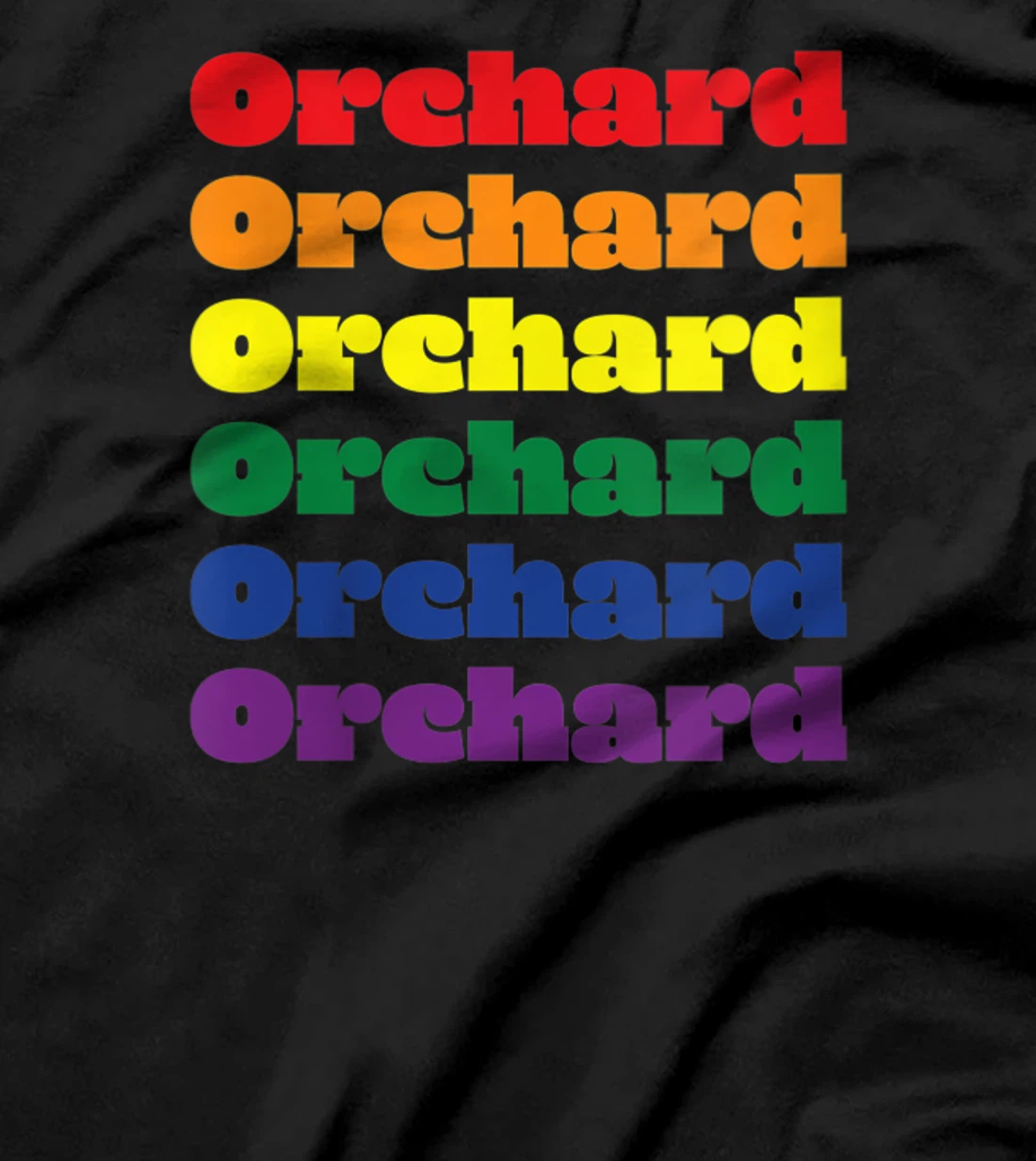 Womens Orchard Texas LGBTQ Gay Pride Month Rainbow Solidarity T-Shirt