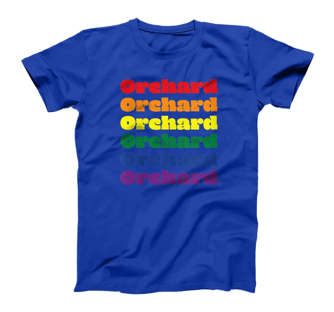 Womens Orchard Texas LGBTQ Gay Pride Month Rainbow Solidarity T-Shirt